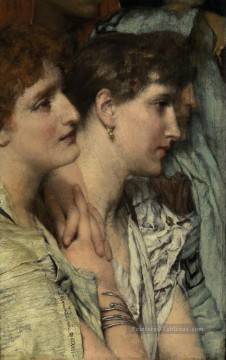 Sir Lawrence An Audience romantique Sir Lawrence Alma Tadema Peinture à l'huile